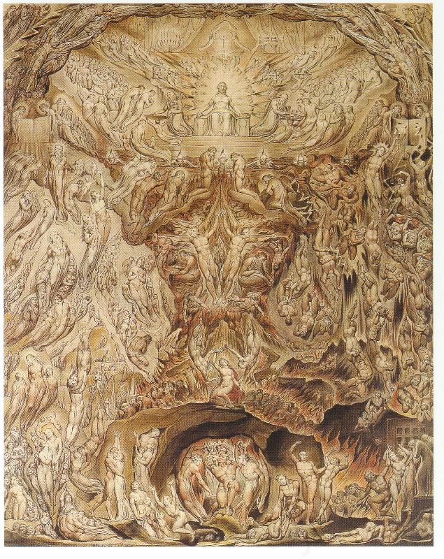 William Blake A Vision of the Last Judgment France oil painting art